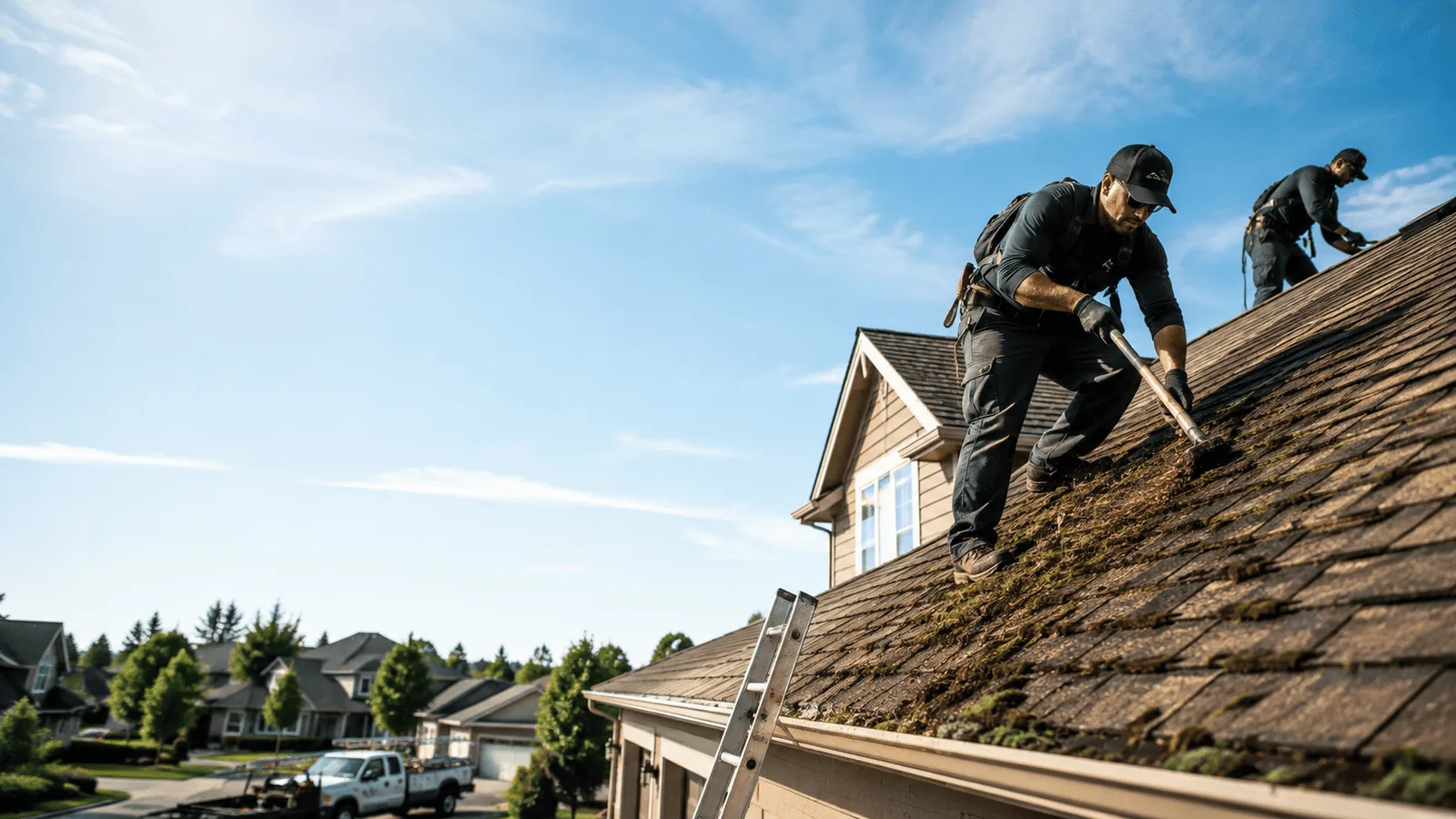 Roof Moss Removal in Saint Elmo, IL near me